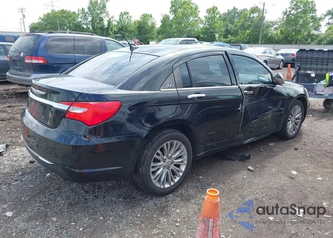 2012 Chrysler 200 Limited из США, поврежденный, VIN 1C3CCBCG6CN327135